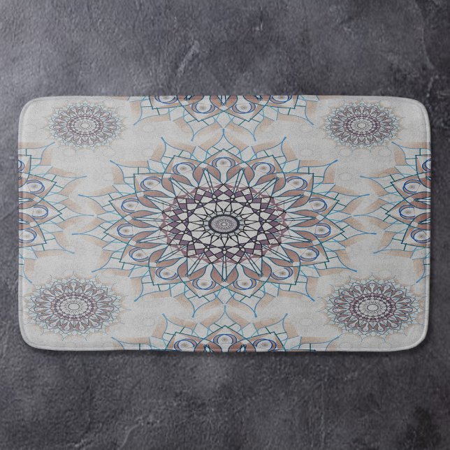 Alfombrilla De Baño Pequeña floral blanca caída al campo (Subido por el creador)