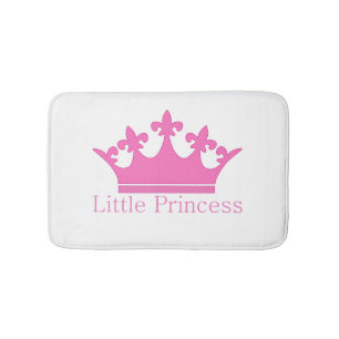 Alfombrilla De Baño Pequeña princesa - un cuarto de niños real del