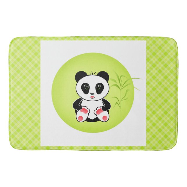 Alfombrilla De Baño Pequeño Panda (Anverso)