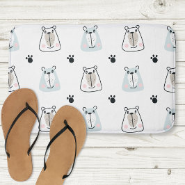 Alfombrilla De Baño Pequeño y gracioso baño de niños