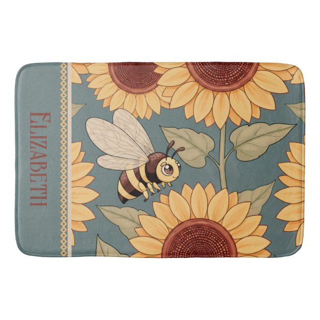 Alfombrilla De Baño Pequeños zumbadores (Anverso)