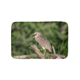 Alfombrilla De Baño Perón nocturno de coronado negro juvenil