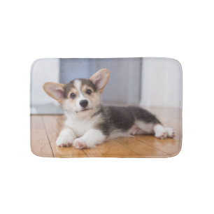 Alfombrilla De Baño Perrito del Corgi Galés del Pembroke