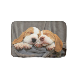 Alfombrilla De Baño Perritos soñolientos