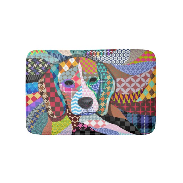 Alfombrilla De Baño Perro Beagle 161 (Anverso)
