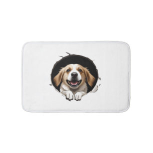 Alfombrilla De Baño Perro feliz