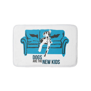 Alfombrilla De Baño ¿Perro o niños? Es lo mismo