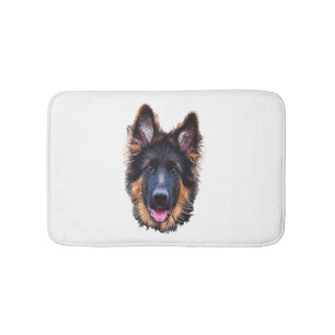 Alfombrilla De Baño Perro pastor de pastor alemán