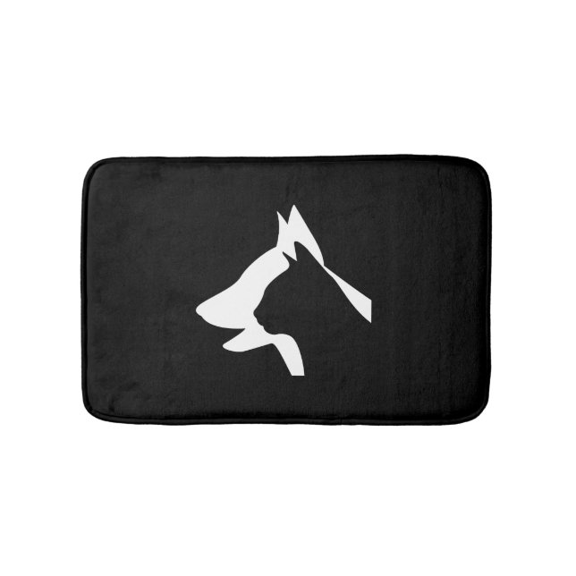 Alfombrilla De Baño Perro y gato (Anverso)
