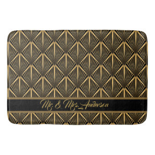 Alfombrilla De Baño Personaliza Art Deco 
