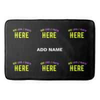 PERSONALIZABLE MODERNO ESTILO NEGRO VERIFICADO MAR