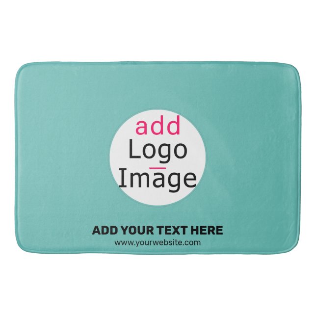 Alfombrilla De Baño Personalizable promocional de Moda de negocios Fre (Anverso)