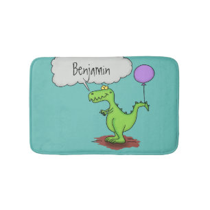 Alfombrilla De Baño Personalizado de dragón divertido y suave que resp
