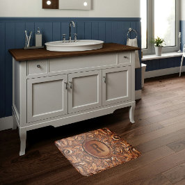 Alfombrilla De Baño Personalizado de impresión de cuero con herramient