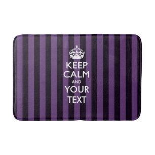 Alfombrilla De Baño Personalizado GUARDE la CALMA Y su texto
