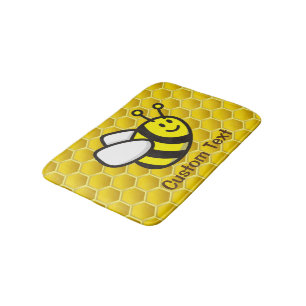 Alfombrilla De Baño Personalizado Honeybee