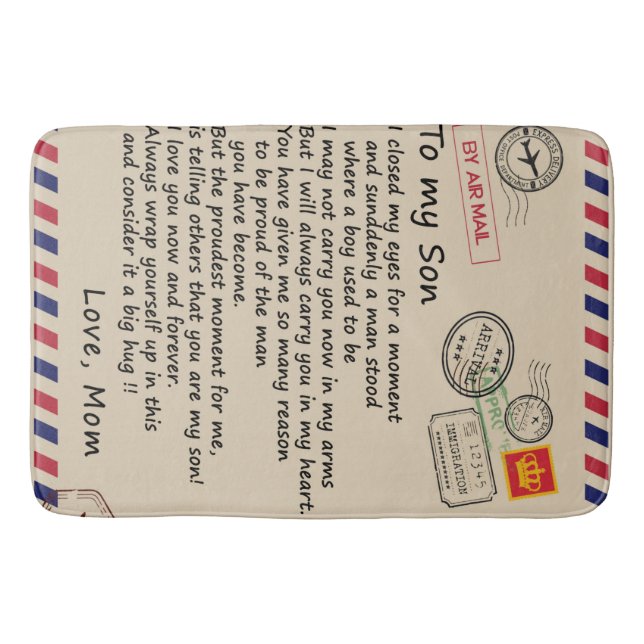 Alfombrilla De Baño Personalizado Para Mi Hija De Mamá (Anverso)