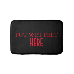 Alfombrilla De Baño Personalizado personalizado divertido su propia