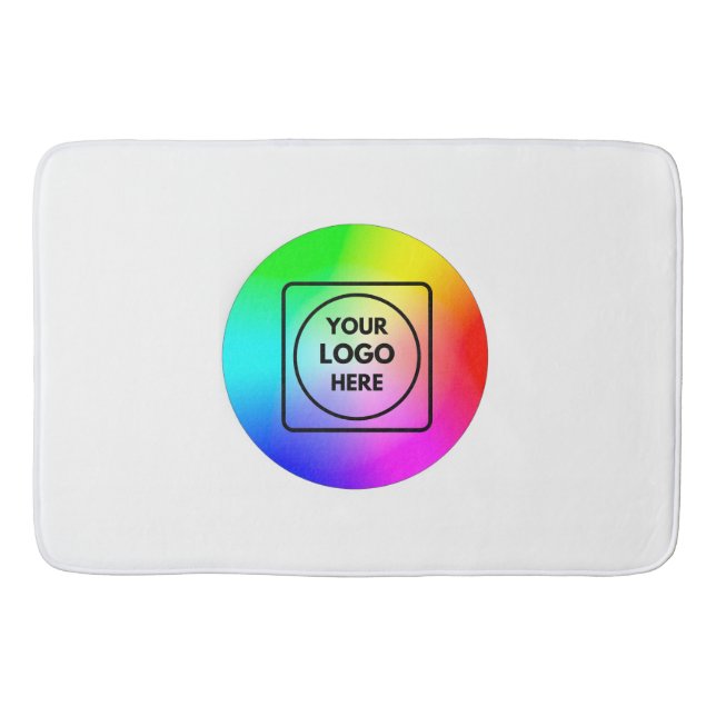 Alfombrilla De Baño Personalized Business Company Logo Branding Bath  (Anverso)