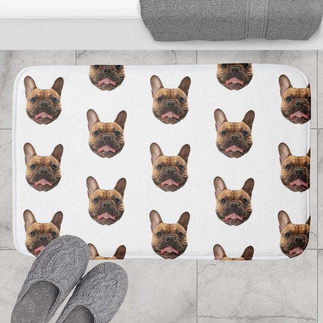 Alfombrilla De Baño Personalized Face Dog Bathroom Decor Custom Cat (Subido por el creador)
