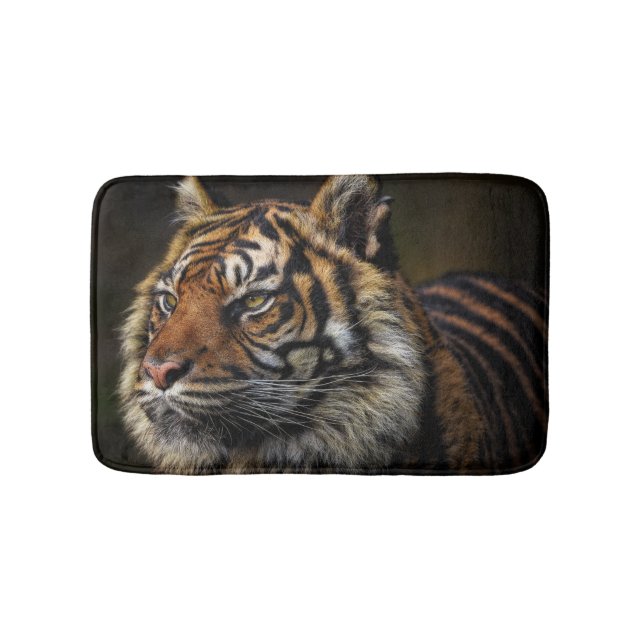Alfombrilla De Baño Personalized Wild Animal Tiger (Anverso)