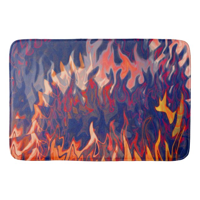 Alfombrilla De Baño Pesadillas de un bombero. (Anverso)