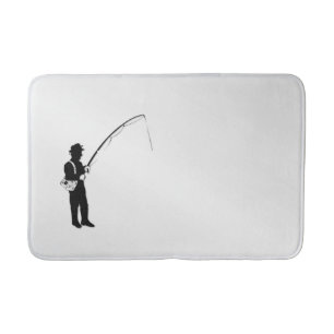 Alfombrilla De Baño Pesca