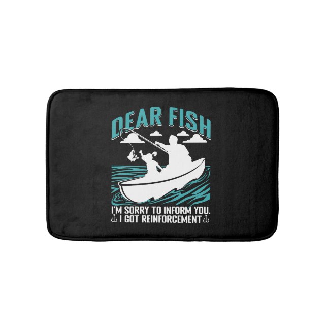 Alfombrilla De Baño Pesca familiar (Anverso)