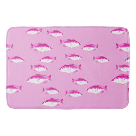 Alfombrilla De Baño Pescado rosa