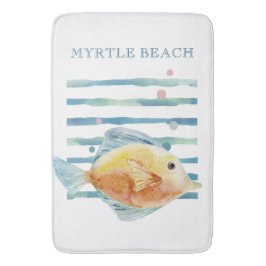 ALFOMBRILLA DE BAÑO PESCADO TROPICAL DE COLOR DE AGUA LUMINOSO, VACACI