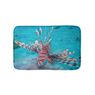 Alfombrilla De Baño Pescados rojos hermosos del león