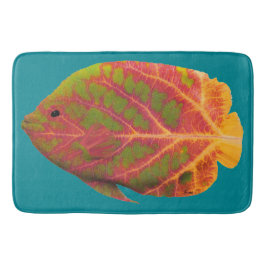 Alfombrilla De Baño Pescados tropicales 1 de la hoja de Aspen