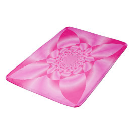 Alfombrilla De Baño Pétalo de Hoja Rosa