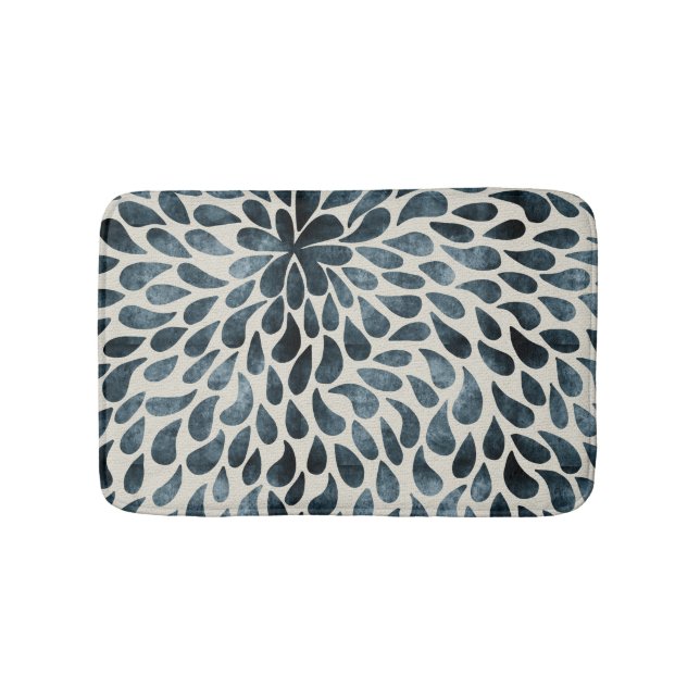 Alfombrilla De Baño Pétalos de lágrima (Anverso)