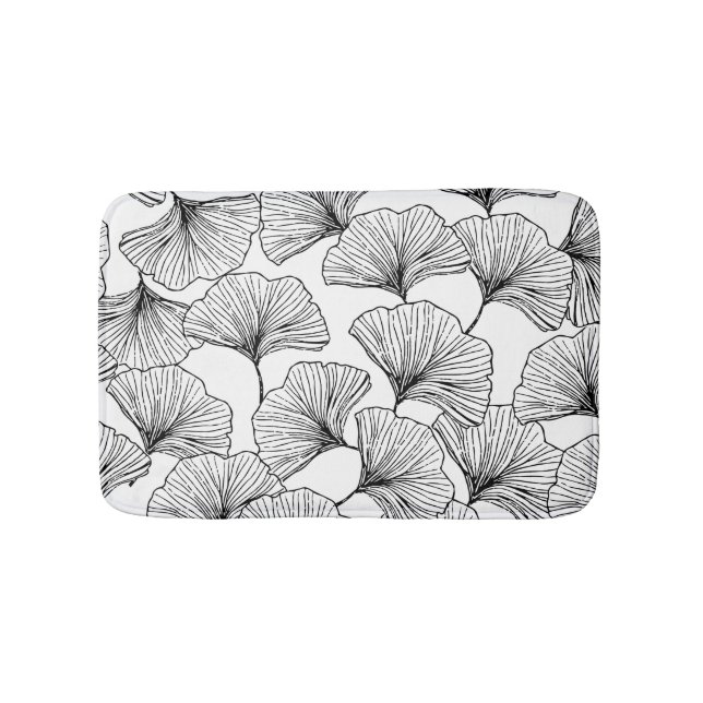 Alfombrilla De Baño pétalos de Rosa (Anverso)