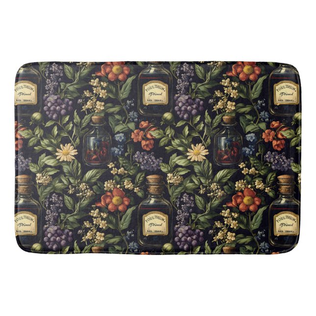 Alfombrilla De Baño Pétalos venenosos (Anverso)