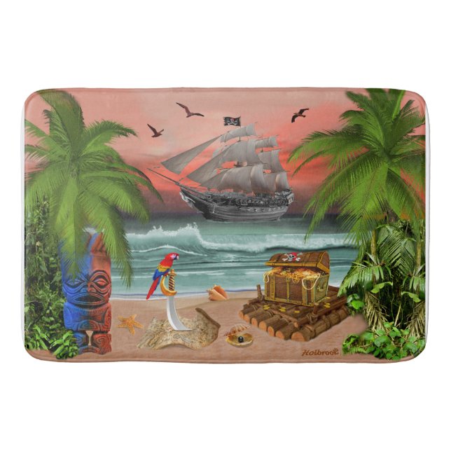 ALFOMBRILLA DE BAÑO PETICIÓN DE TRATAMIENTO DE PIRATES (Anverso)