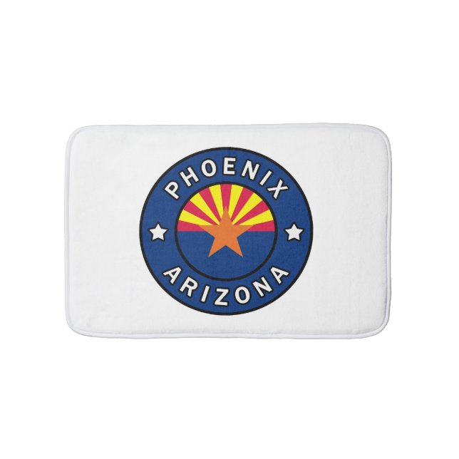 Alfombrilla De Baño Phoenix Arizona (Anverso)