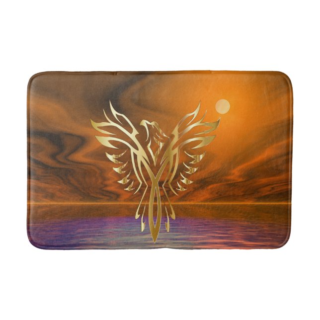 Alfombrilla De Baño Phoenix Rising (Anverso)