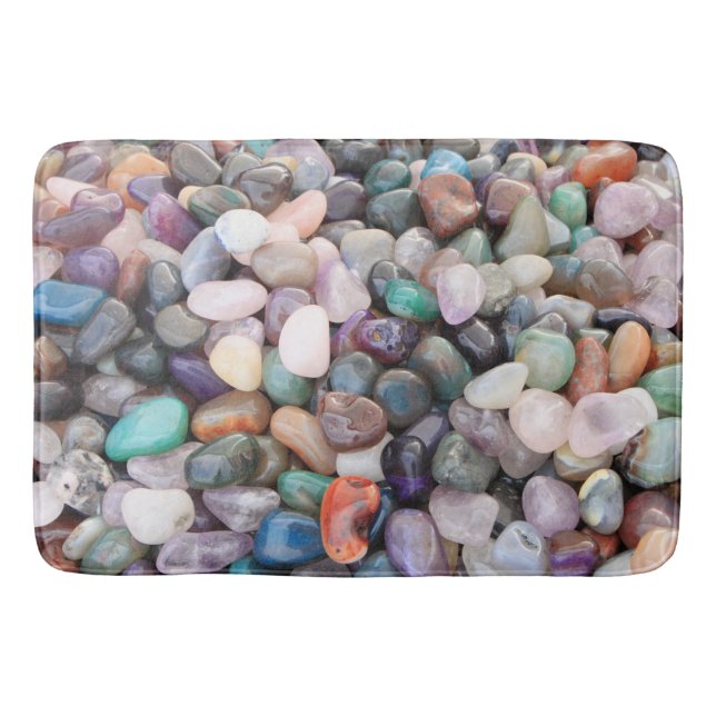 Alfombrilla De Baño Piedras preciosas (Anverso)