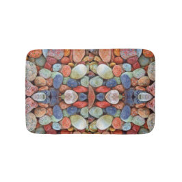 Alfombrilla De Baño Piedras Zen Coloridas Naturales