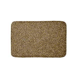 Alfombrilla De Baño Piel del leopardo