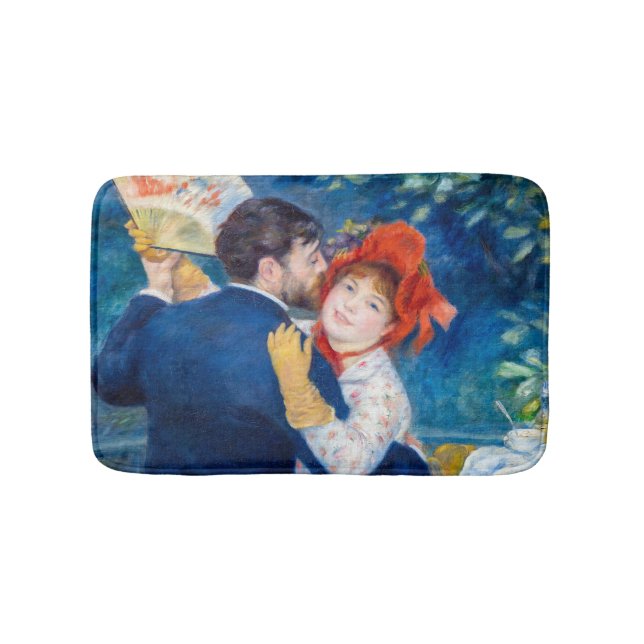 Alfombrilla De Baño Pierre-Auguste Renoir - Baile rural (Anverso)