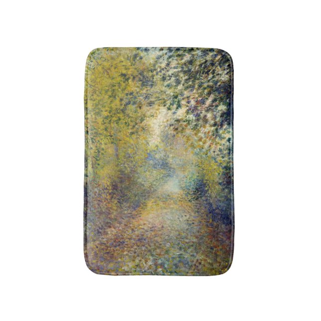 Alfombrilla De Baño Pierre-Auguste Renoir - In the Woods (Frente vertical)