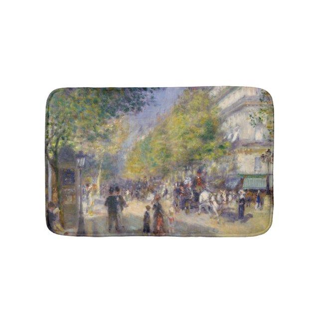 Alfombrilla De Baño Pierre-Auguste Renoir - París, Grands Boulevards (Anverso)