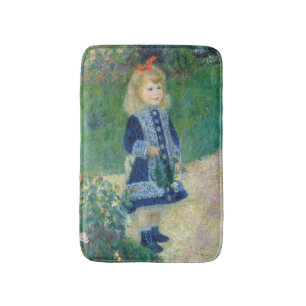 Alfombrilla De Baño Pierre-Auguste Renoir - Un Chica con capacidad par