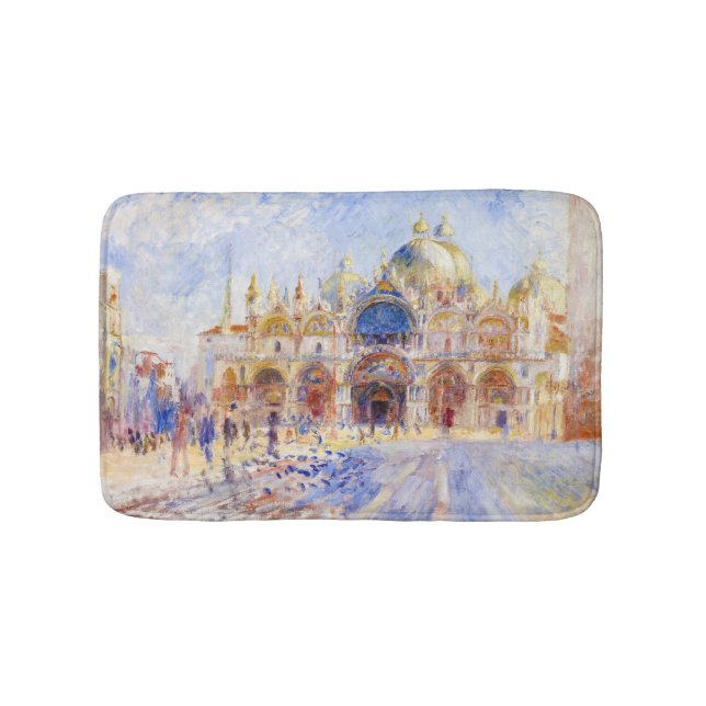Alfombrilla De Baño Pierre-Auguste Renoir - Venecia, Piazza San Marco (Anverso)