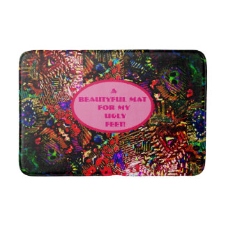 Alfombrilla De Baño Pies feos de estera de baño