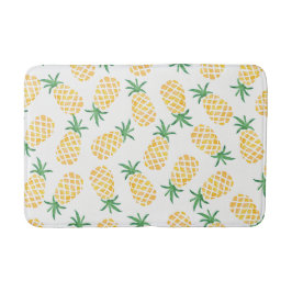 Alfombrilla De Baño Piña acuarela