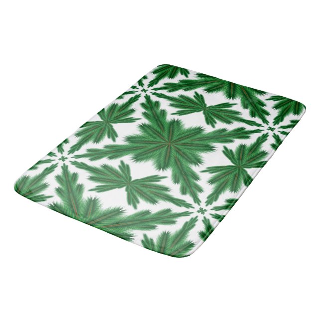 Alfombrilla De Baño Pine Mandala Bath Mat (Angular)